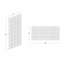 Kinzie 8x16 Pyramid 3D Matte Ceramic Tile-1809023112