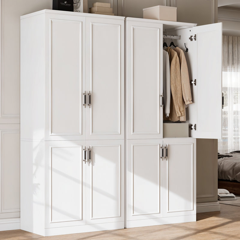 Armoire-penderie Armoire, Blanc
