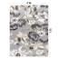 Tapis floral intérieur / extérieur gris-110742420