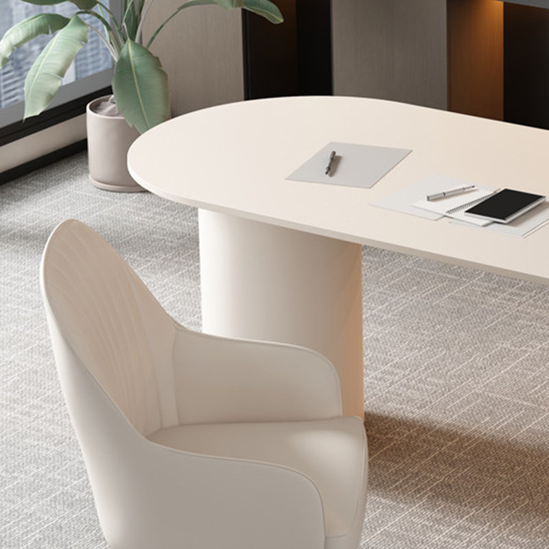Bureau minimaliste moderne et élégant, 29.52" H x 70.86" W x 27.55" D