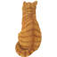 Lazy Daze Kitty Yawning Cat Statue