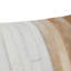Meru Striped Hair On Hide Throw Pillow