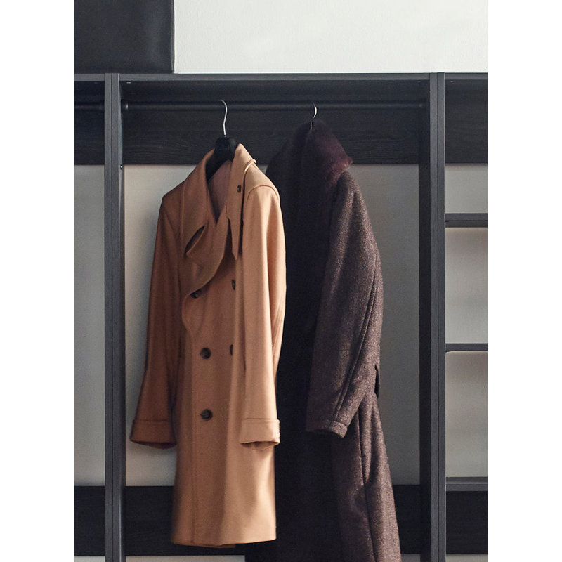 Kalinikos 94.19'' Closet System, Black