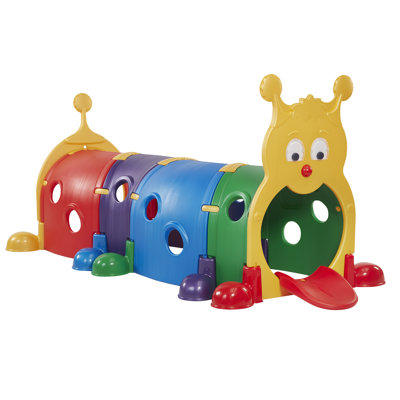 ECR4Kids GUS Climb-N-Crawl Caterpillar Tunnel, Play Structure, Assorted