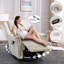Fauteuil de massage chauffant en similicuir-1165264614