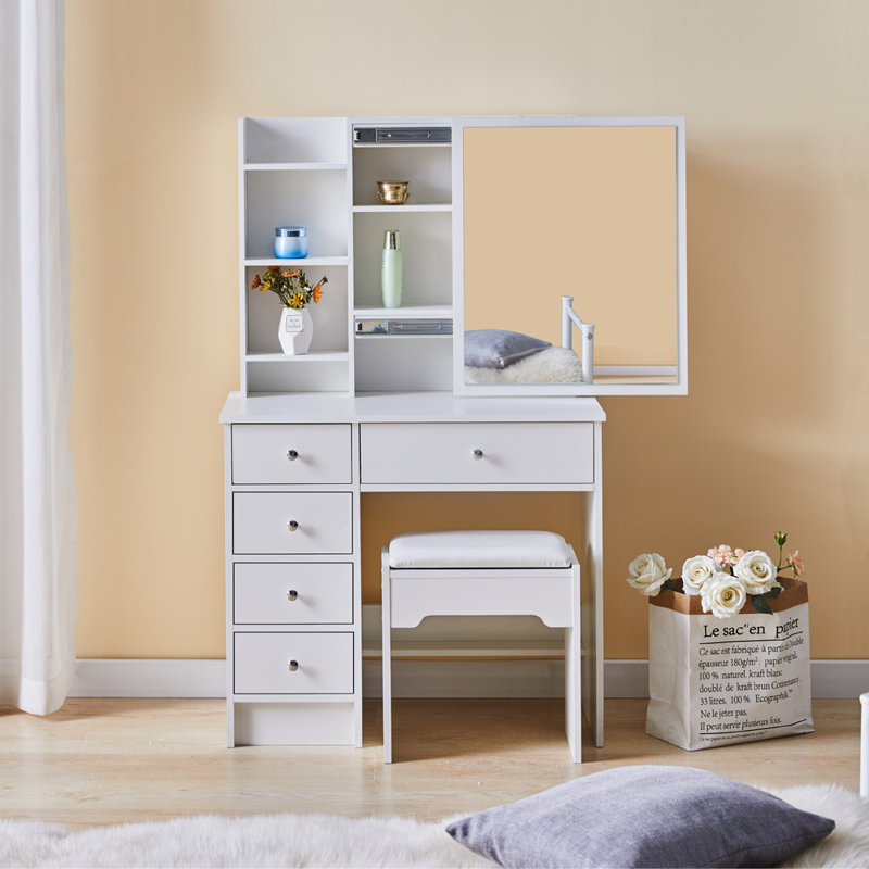 Rinelle Dressing Table with Mirror