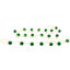 Shiny Metal Jingle Bells Christmas Garland - 7.5' - Green-1577903642