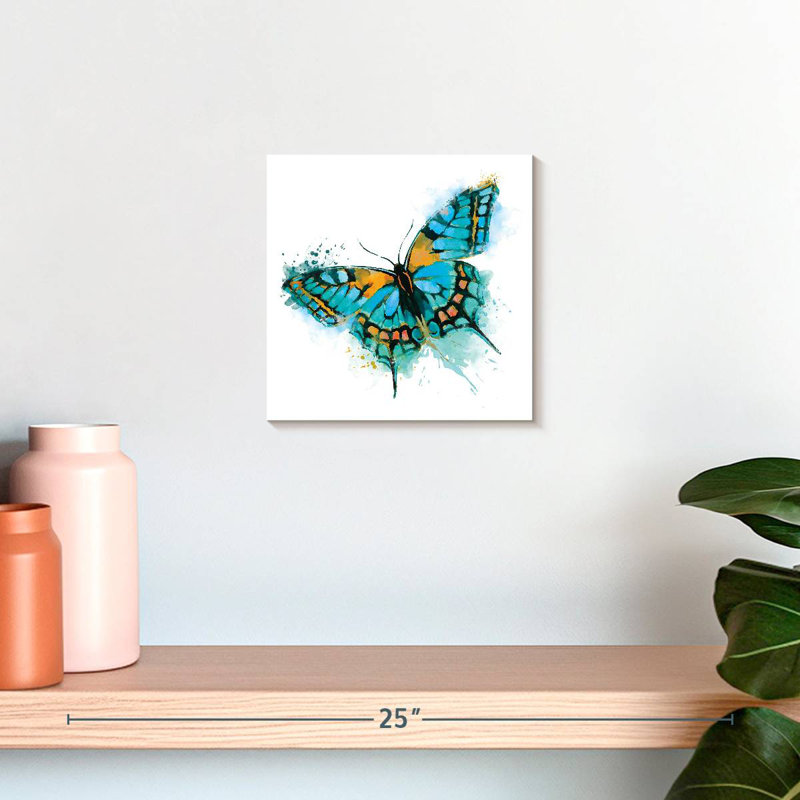 Crowle Butterfly Splash, H 10 po x l 10 po