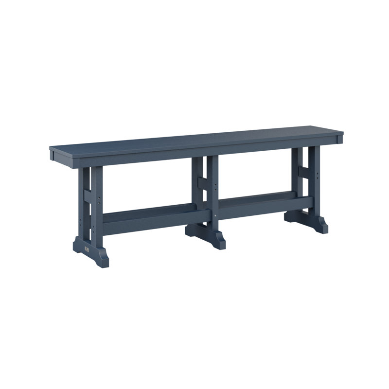 Banc de jardin berlinois 66 po Berlin, Marine, H 23 po x l 66 po x P 12,5 po