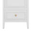 20" Bathroom Vanity With Ceramic Sink, One Drawer, And Door Storage Shelf, Wood Storage Cabinet With Adiustable Foot Pad