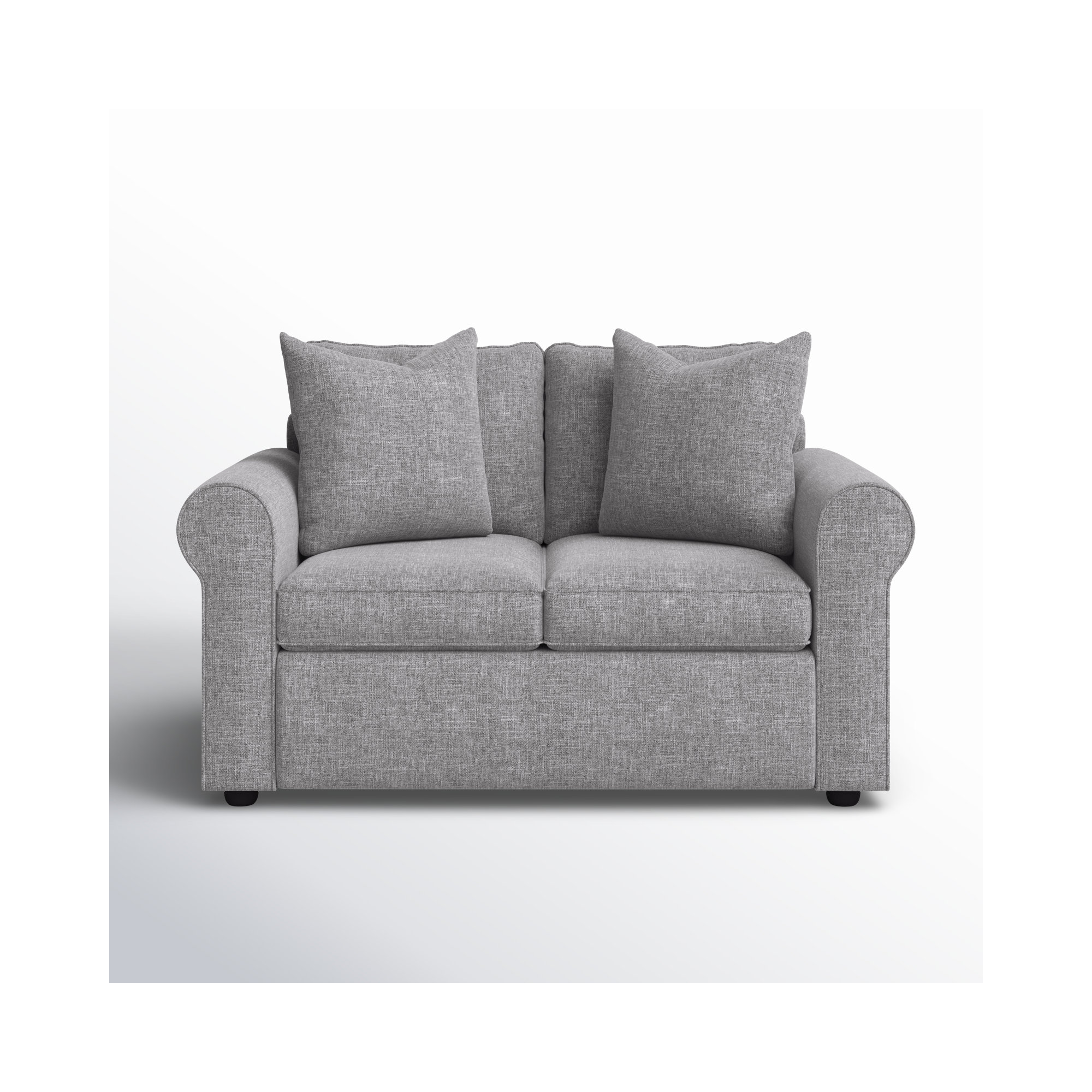 Warrington 60'' Upholstered Loveseat, Reese Oatmeal Performance Chenille