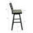Holquin Swivel Upholstered 30'' Bar Stool with Aluminum Frame ( Set of 2)-1698662076