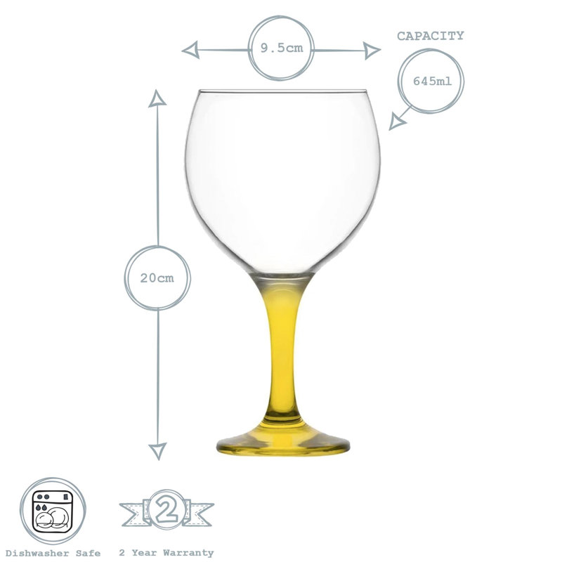 645ml Gin Balloon Glass, 6