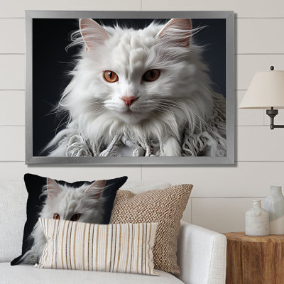 Selystk Rex Cat Sophistication - Chat, art mural, salon