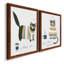 Coffee Cats III - ensemble de 2 reproductions d'art textuel sur toile-384086438-384086457