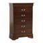 Commode verticale à 5 tiroirs avec poignées décoratives-757840599