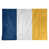 Bleu marine / blanc / or
