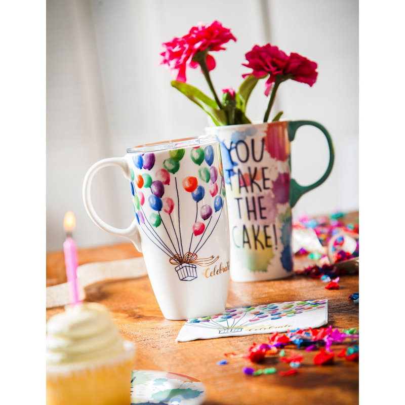 Grande tasse de voyage 17 onces célébrer