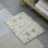 Tapis pour salle de bain 100% coton 1885 g / m² avec endos en latex antidérapant Danmat Danmat
