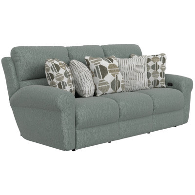 Canapé inclinable électrique Argent