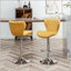 Ensemble de 2 tabourets pivotants réglables Ellston