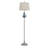Metal Floor Lamp With Linen Shade