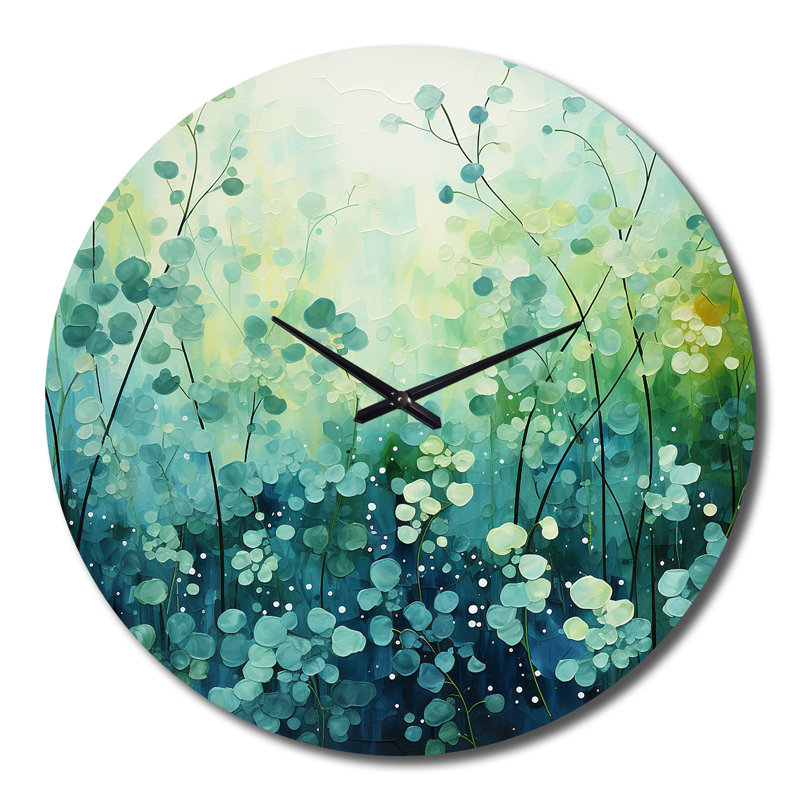 Horloge murale paysage abstrait Chantill, Grand