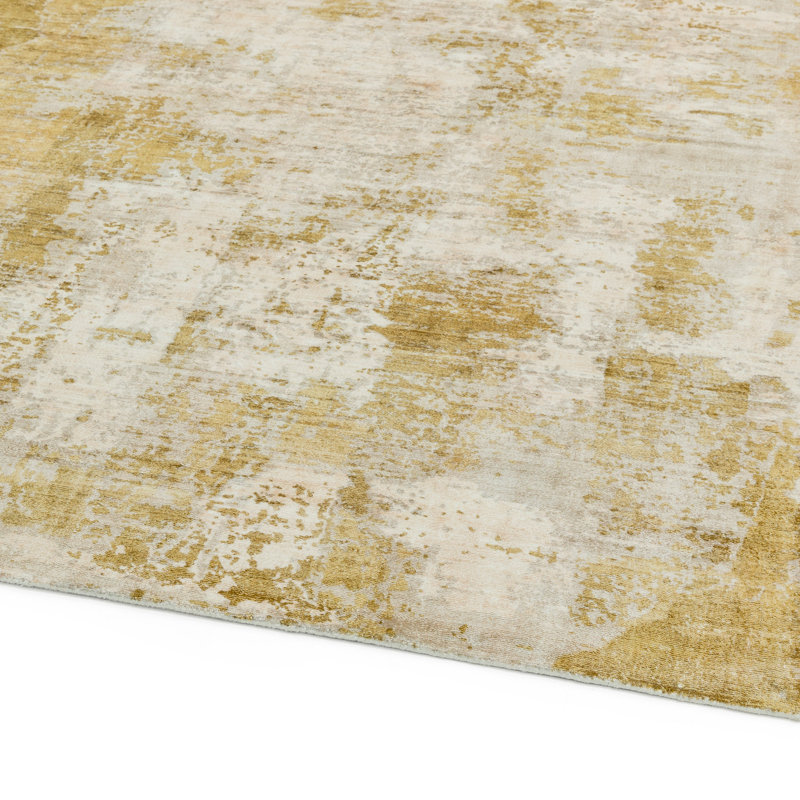 Alcyone Abstract Viscose Hand Woven Area Rug, Rectangle 200 x 290cm
