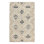 Geometric Area Rug in Natural/Gray