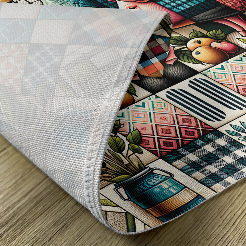 Ensemble de 8 napperons East Urban Home Farmhouse