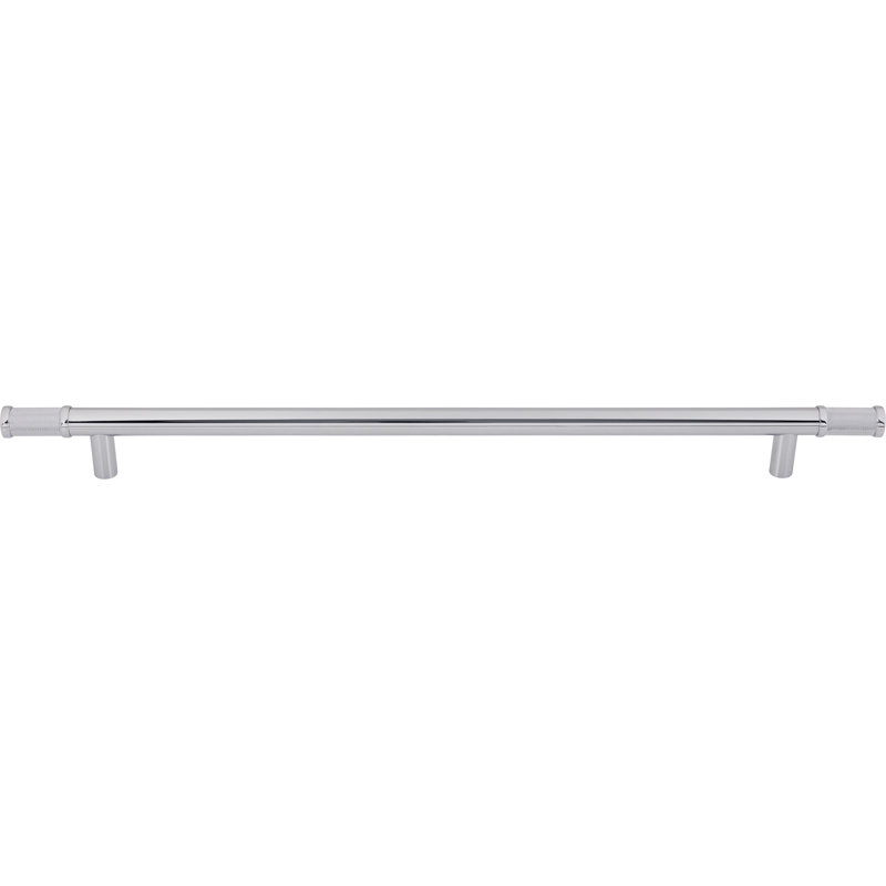 Burnham Appliance Pull, Polished Chrome, 18" Center To Center
