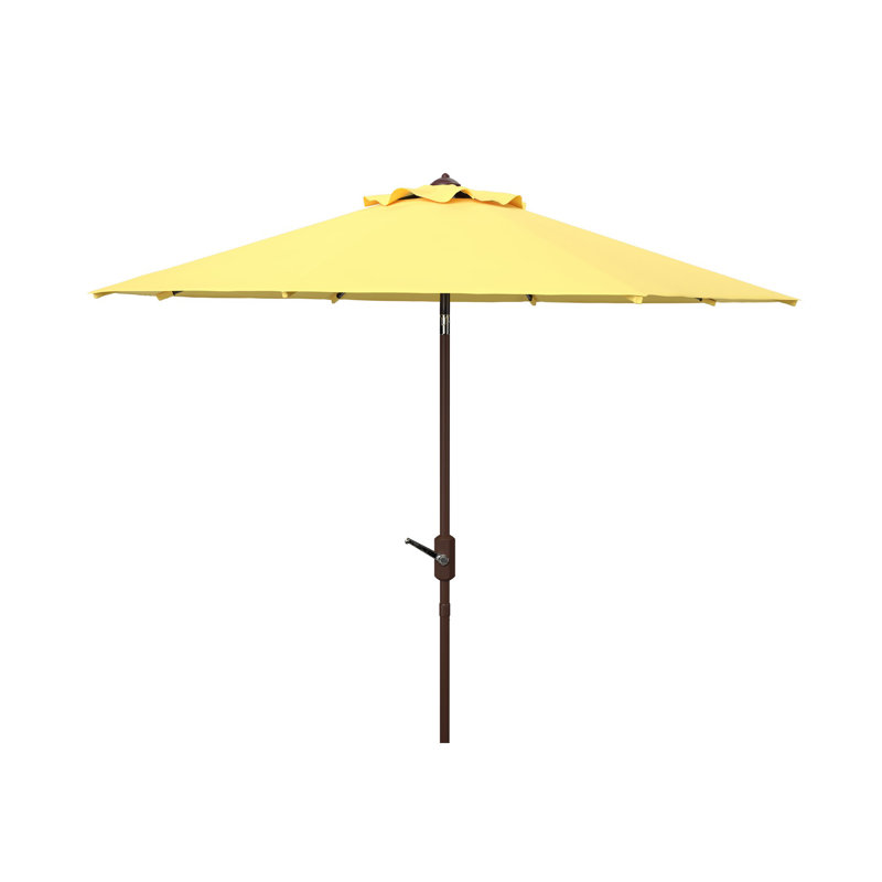 Parasol de marché, 100.79" W x 100.79" D, Jaune
