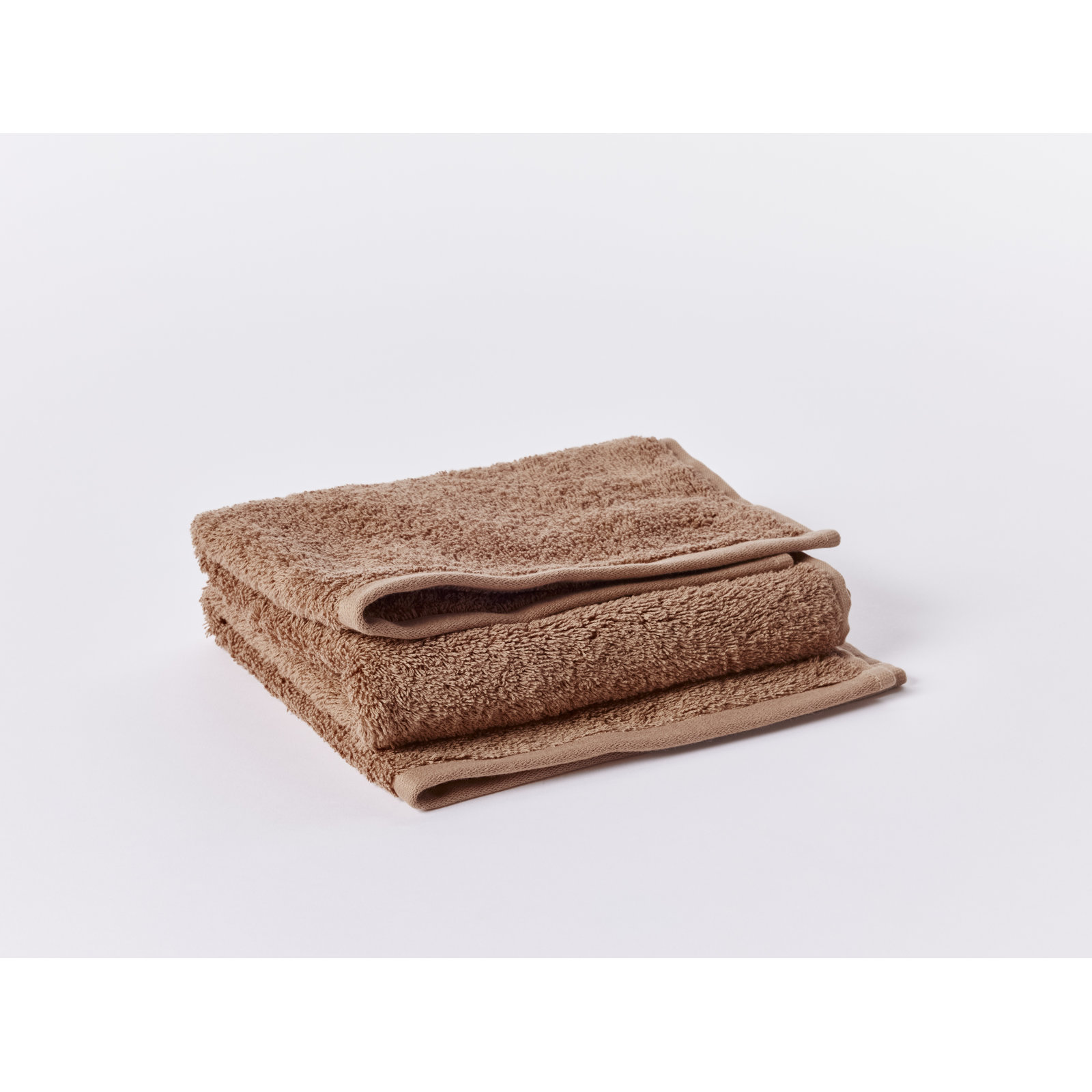 Cloud Loom Organic Bath Towel, Praline, Hand Towel - 1 Pack