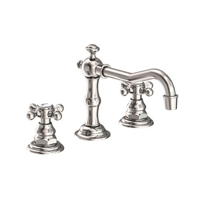 Chesterfield Widespread Bathroom Faucet with Drain Assembly