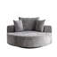 Canapé-lit simple en mousse 55 po Chenille-105528333