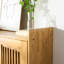Solid Cypress Wood Console Cabinet