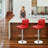 Stuart Swivel Upholstered Adjustable Height Counter Stool with Metal Frame-32757050