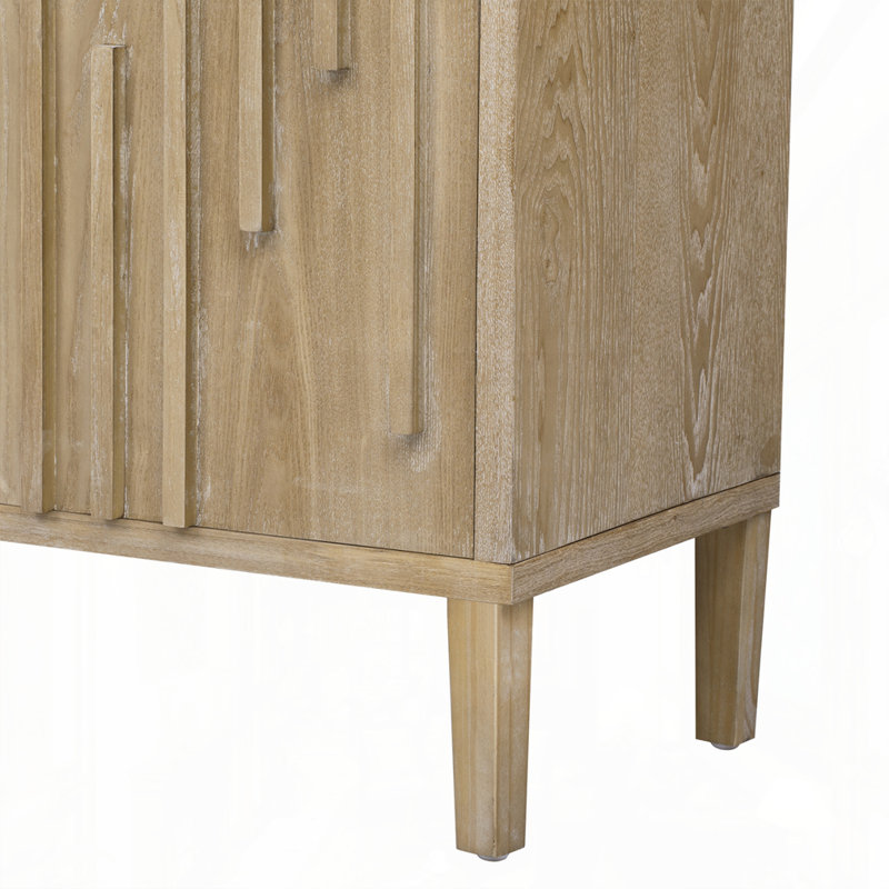 4-Door Sideboard, Natural