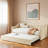 Upholstered Daybed With Pop Up Trundle-555575849