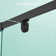 Adjustable 32-36 In.w X 72 In.h Framed Pivot Shower Door In Chrome With Clear Glass And Stainless Steel Finish Handle