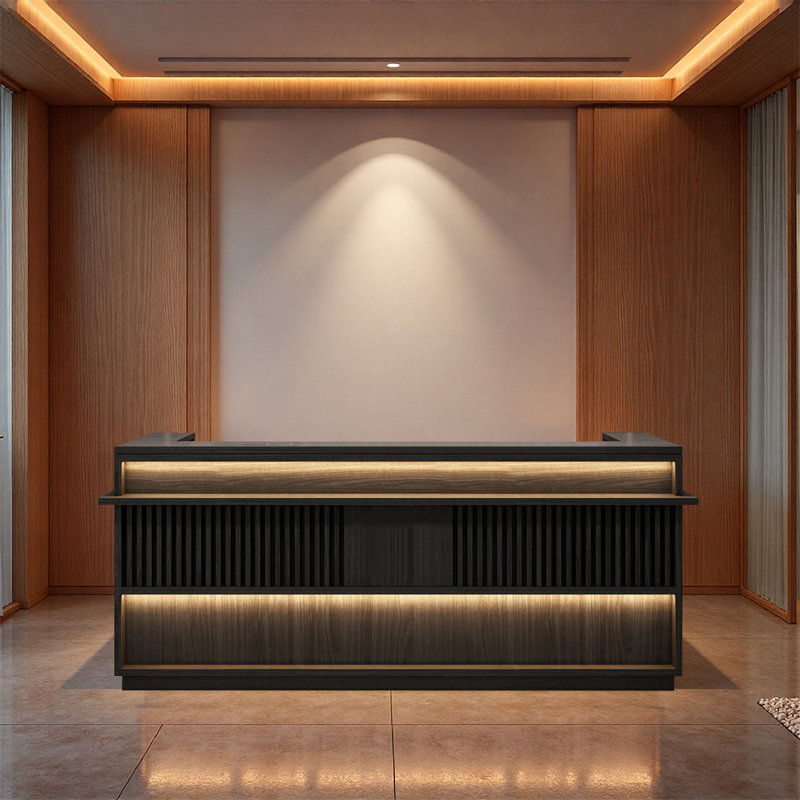 Comptoir de caisse Modern Modern Elegant, Noir