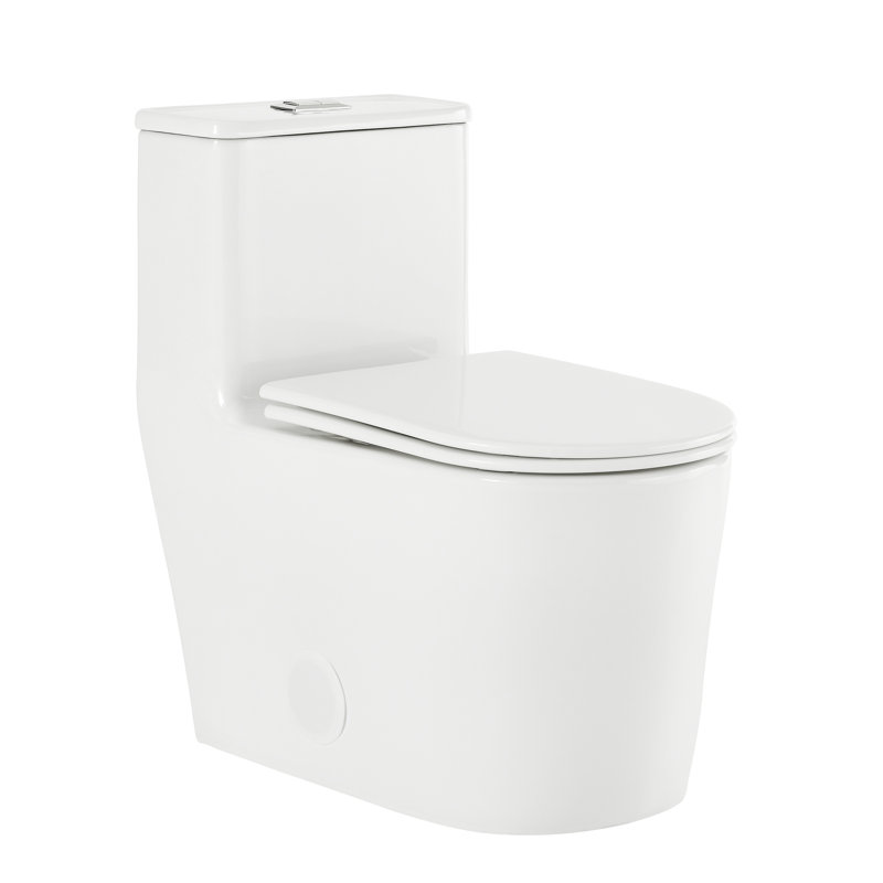 Liberte One-Piece Elongated Toilet Dual-Flush 1.1/1.6 gpf