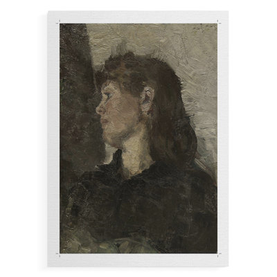 Impression de portrait rétro CXLVI - reproduction de toile seulement - non encadrée