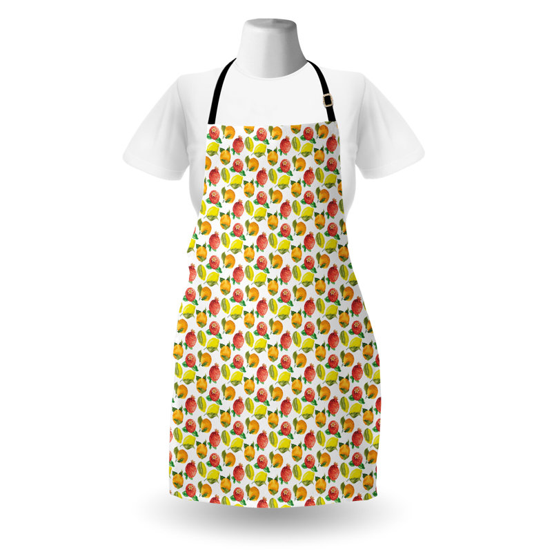Multicolore tablier de fruits East Urban Home