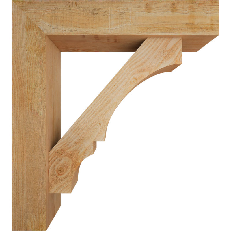 Support de bloc Balboa avec entretoise décalée, 40 x 36, Sapin Douglas de l 8 po (scié brut)