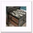 Narrow Bookcase, Brown Finish