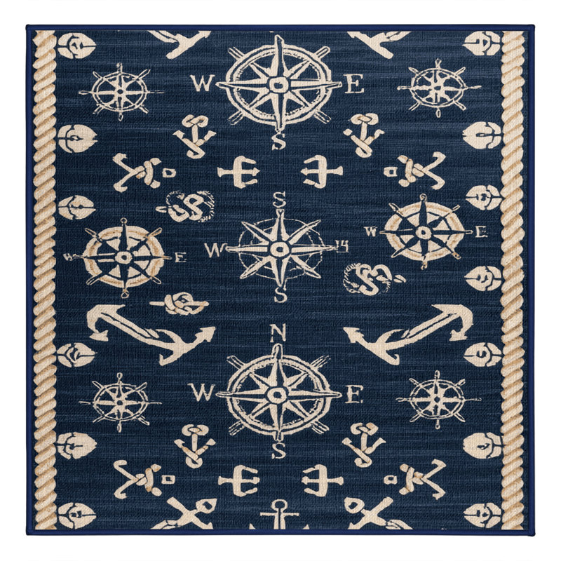  Tapis marin lavable professionnel, Rectangulaire 7 pi x 10 pi