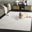 Kyrie Solid Color Hand Loomed Wool/Cotton Area Rug in Ivory-98090194