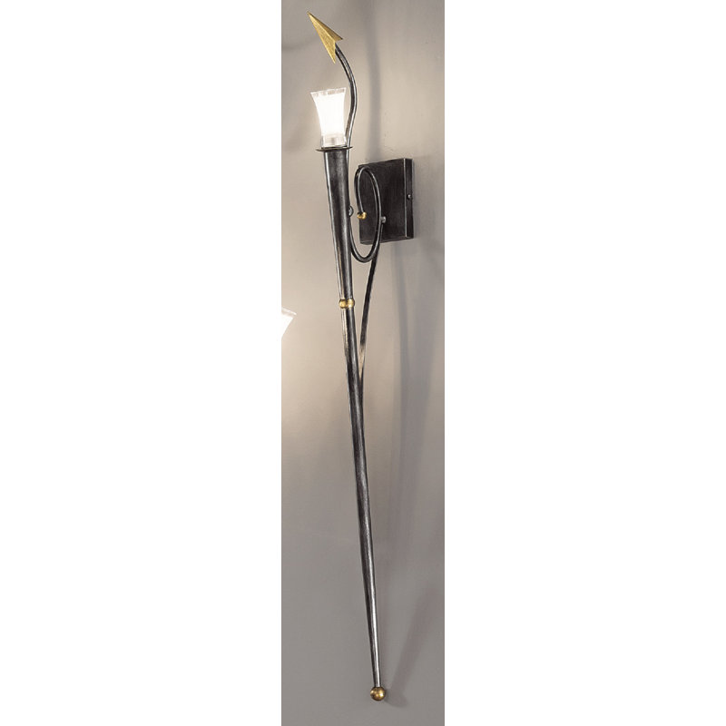 Dominique Candle Wall Light, 110 cm H x 8cm W x 21cm D
