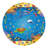 Summer Waves Plastic Round Kiddie Pool 30'' H x 8'' W x 8'' L , with Pump Included